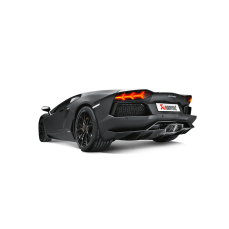 Sistema de Escape Titanio Lamborghini Aventador 11-16 Akrapovic Slip-On