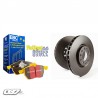 Discos lisos y pastillas Yellow stuff Seat leon cupra 1P