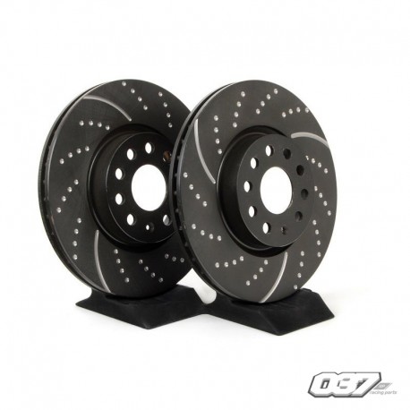 Disco de freno Ebc rayado y perforado Seat Leon Cupra 3/ Seat Leon Cupra 3/ Golf 7R/ Audi S3 8V