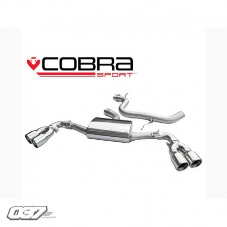Sistema de escape Cobra Audi TT MK2 TFSI 2007-2011